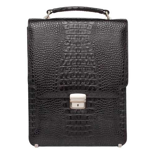 Портфель мужской кожаный Lakestone Gilbert 943020/BLC черный в Tom Tailor