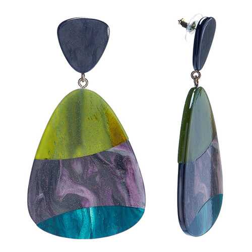 Серьги Moon Paris ML-20.01-015 синие в Tom Tailor