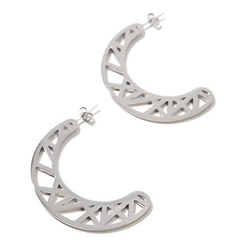 Серьги женские EXCLAIM 037S2791E серебристые в Tom Tailor