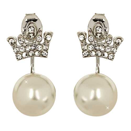 Серьги женские ViviTrend Корона 57620 разноцветные в Tom Tailor