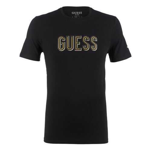 Футболка мужская Guess M0YI9A-J1300 черная S в Tom Tailor