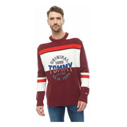 Свитер мужской Tommy Jeans DM0DM06992 0EH красный XL в Tom Tailor