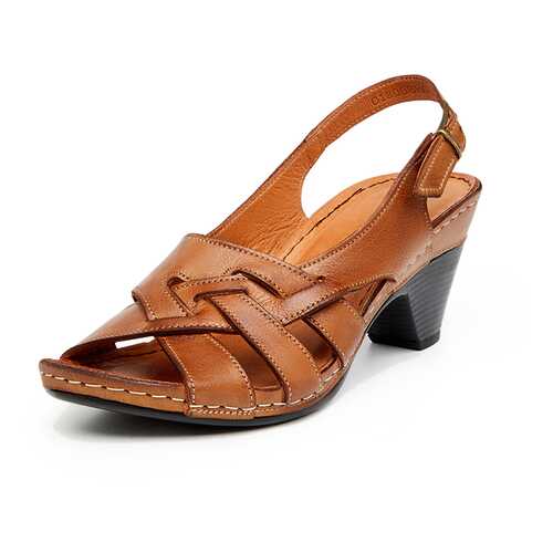 Босоножки женские Alessio Nesca 01806BH0 коричневые 38 RU в Tom Tailor