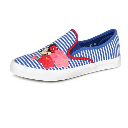 Слипоны женские Minnie Mouse ZY20SS-123 белые/синие 37 RU в Tom Tailor