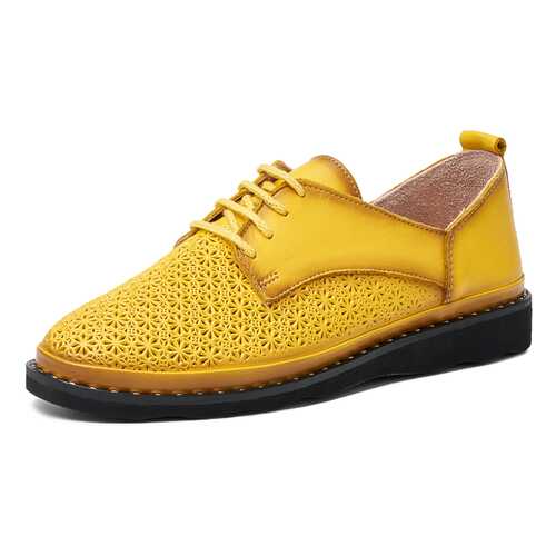 Полуботинки женские Pierre Cardin TR-MN-87-440 желтые 37 RU в Tom Tailor