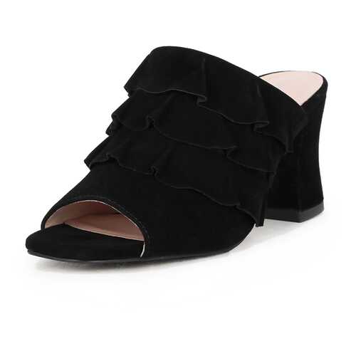 Шлепанцы женские Pierre Cardin 710017757 черные 39 RU в Tom Tailor