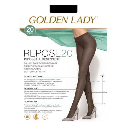 Колготки Golden Lady REPOSE 20, nero, 4/L в Tom Tailor