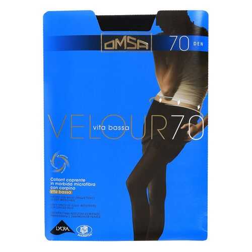Колготки Omsa VELOUR 70 VITA BASSA / Nero (Черный) / 3 (M) в Tom Tailor