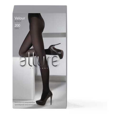 Колготки женские ALLURE ALL VELOUR 200 черные 3 в Tom Tailor