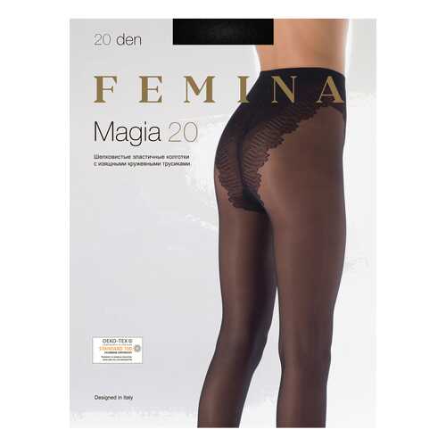 Колготки женские FEMINA MAGIA 20 черные 3 (M) в Tom Tailor