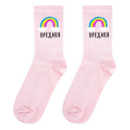Носки женские Kawaii Factory Вредная розовые 35-39 в Tom Tailor