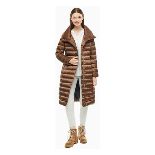 Пуховик женский GEOX W9425Q T2411 F6185 коричневый 52 IT в Tom Tailor