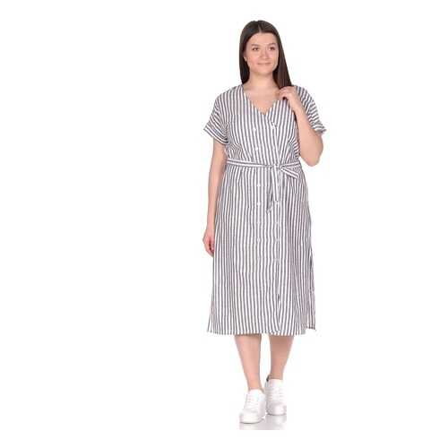 Платье женское Modis M201W01192Y012 белое 3XL в Tom Tailor