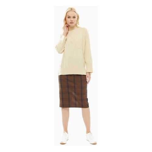 Юбка женская ICHI 110253 12284 коричневая S в Tom Tailor